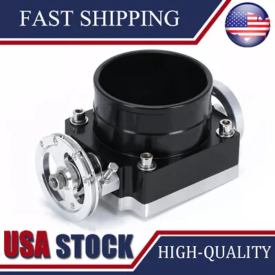 $72.99 • Buy 90MM Throttle Body Performance Intake Manifold Billet Aluminum HIGH Flow