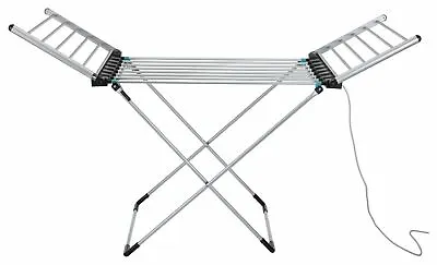 Minky Wing Heated Clothes Horse Airer WITH COVER - Electric Clotheshorse Dryer • £41.99