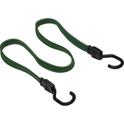 36  Heavy Duty Flat Bungee Cord-Tie Down W/ Plastic Coded Hooks (1 To 48 Bungees • $17.37