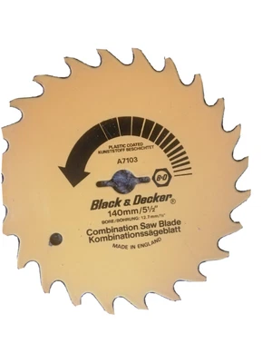 £3.99 • Buy 140m Circular Saw Blade    Black & Decker 