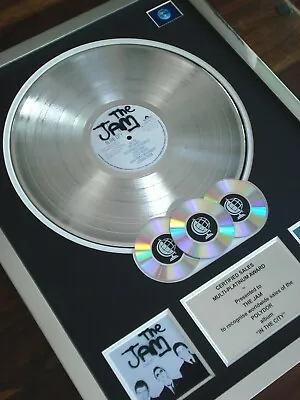 £174.99 • Buy The Jam In The City Lp Multi Platinum Disc Record Award Album