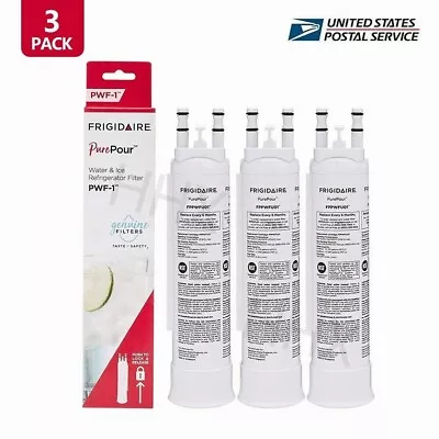 3Pack FPPWFU01 PWF-1 Refrige Genuine Frigidaire PurePour Water &Ice Filter New • $36.88