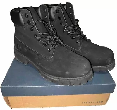 GH Bass & Co Men's Fillmore 2.0 UL NB Boots Shoes Black Size 8 W Box • $47.50