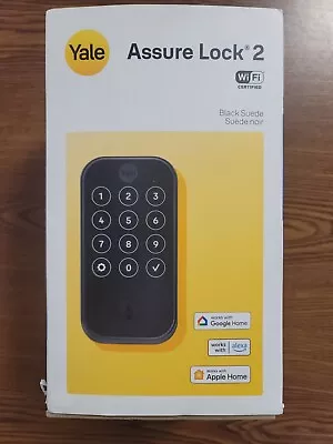 Yale Security Assure Lock 2  WiFi Keypad Smart Lock  Back-Up Key • $155