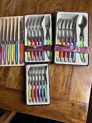 24 Piece Cutlery Set High Quality LAGUIOLE Cutlery Set In Sealed Original Trays • £160