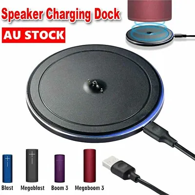 $23.97 • Buy Logitech Speaker Charging Dock Pad For Ultimate Ears UE Boom 3 / Megaboom 3 AU