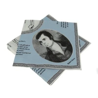 £4.50 • Buy Glen Appin Of Scotland Scottish Robert Burns 3 Ply Paper Napkins