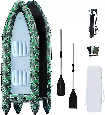 Inflatable Kayak 2 Person Adult 10Ft Dinghy Boat Raft Inflatable Touring Kayak  • $124.99