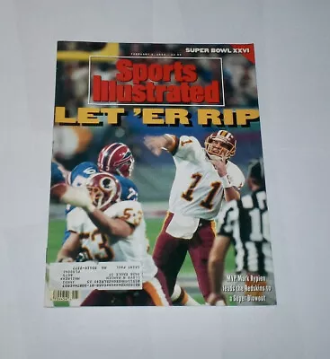 1992 Sports Illustrated WASHINGTON REDSKINS ! SUPER BOWL Mark Rypien • $7.99