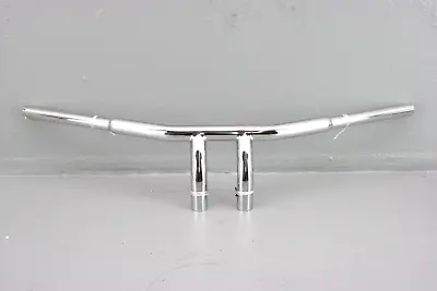 6  RISE Handlebar CHROME T BAR For Harley Softail Dyna Sportster 1 -1.25  THICK • $60.93