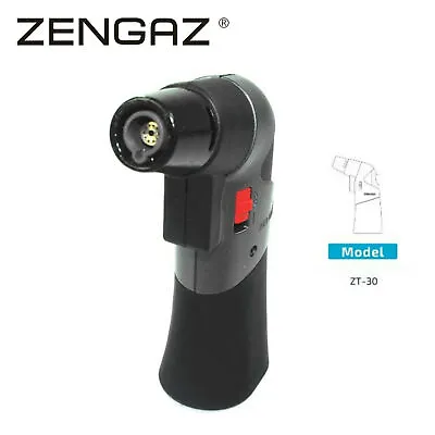 £8.99 • Buy Metallic Black ZENGAZ NOVO JET Model ZT-30 Refillable Windproof Lighter