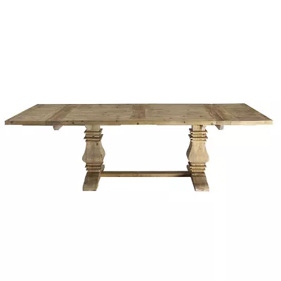 Hamptons Style Extendable Pedestal Dining Table 180 - 260cm • $2743