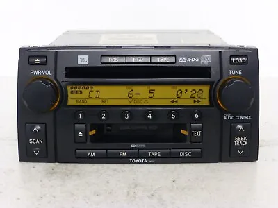 2003 -2009 OEM TOYOTA 4Runner JBL Radio 6 CD DISC CHANGER & Tape Player RECEIVER • $200