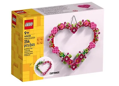 $34.90 • Buy Lego Valentine Heart Ornament - 40638 - BNISB - AU