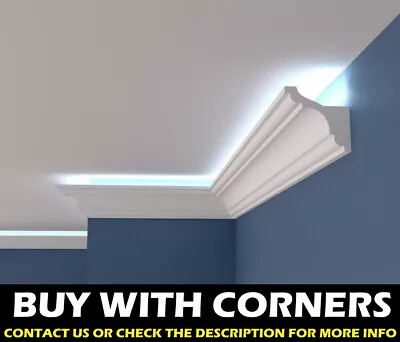 COVING CORNICE LED Lighting Uplight Wall Ceiling XPS BFS2 Lightweight QUALITY • £5.13