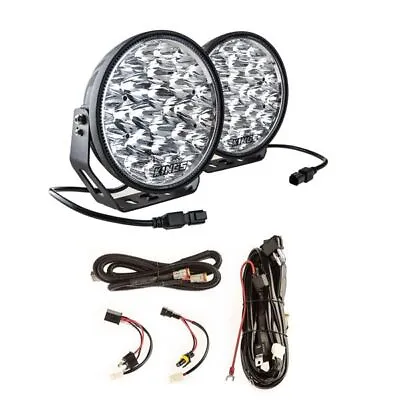 Kings Domin8r Xtreme 9  4WD LED Driving Lights (Pair) + Smart Wiring Harness Kit • $118.95