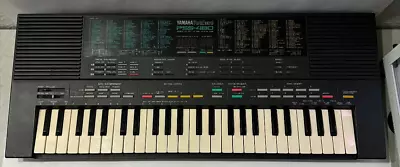 Yamaha PSS-480 PortaSound Synthesizer Keyboard (FOR PARTS/REPAIR) NO POWER • $100