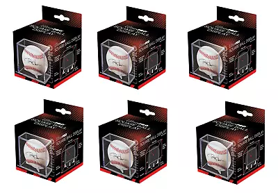 (6 Count Lot) Ultra Pro Square Baseball Holder Display Case W/ 3 Prong Cradle • $18.99