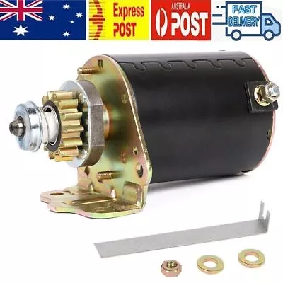 14 Tooth Starter Motor FOR Briggs And Stratton Ride On Mower Aftermarket 693552 • $52.25