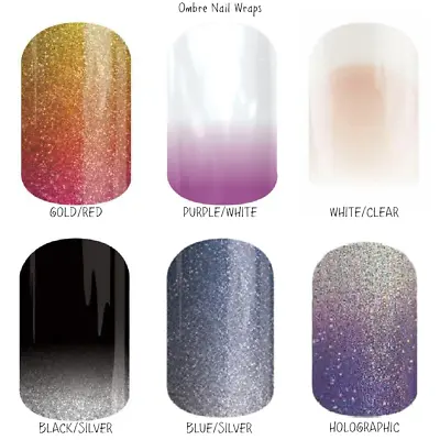 $9.50 • Buy Ombre Nail Wraps - Full Sheets (Jamberry)