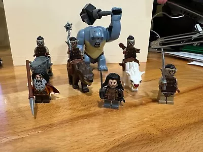 Lego LOTR Hobbit Attack Of Wargs Minifigures Cave Troll • $122.50