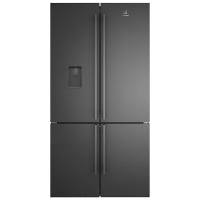 Electrolux 562L UltimateTaste 700 Plumbed French Door Refrigerator Black EQE5... • $2306