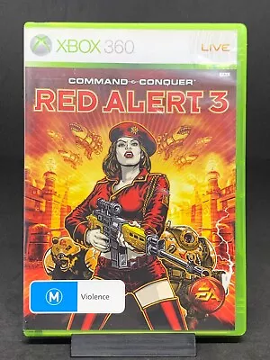 Command & Conquer Red Alert 3 Xbox 360 Microsoft PAL Complete • $11.50