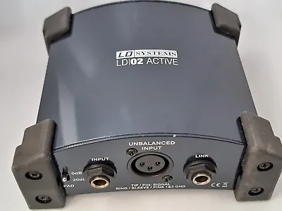 LD Systems LDI02 Active DI Box • £36.99