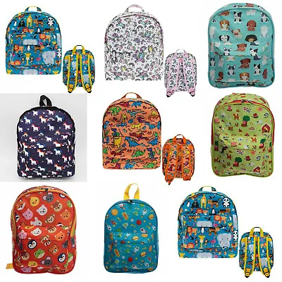 Kids Boys Girls School Nursery Backpack Rucksack Bag Zoo Disney Superman Batman  • £17.99