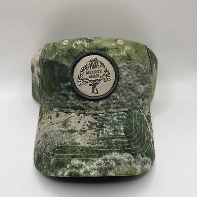 Mossy Oak Hunting Fishing Camouflage Signature Logo Hat Cap One Size Fits Most • $6.99