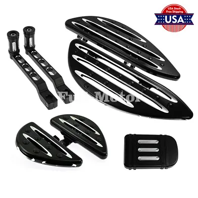 Brake Pedal Gear Toe Shifter Lever Foot Peg Floorboard Fit For Harley Touring FL • $17.99