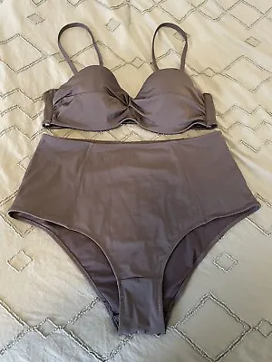 H&M Women’s Swim Swimsuit Bikini Bathing Suit Top & Bottom Size 10 • $9.99