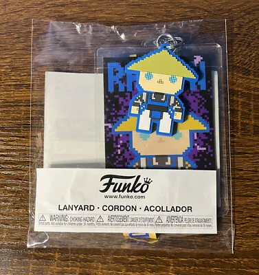 Funko Pop Mortal Kombat Raiden 8-bit Lanyard Keychain And Badge Only @ Game Stop • $12.99