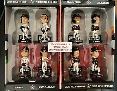 2023 Wbc Champions Team Japan Mini Bobbleheads Boxed Set 8 Players)foco #117/123 • $419.99