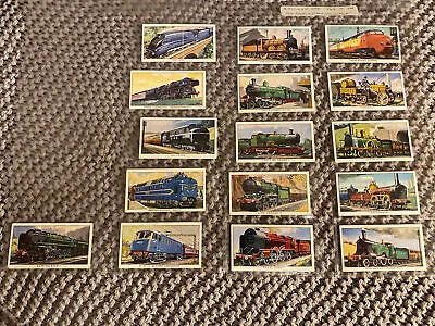 Kelloggs Cereal Trade Cards: The Story Of The Locomotive Series 1 Full Set 1963 • £3.99