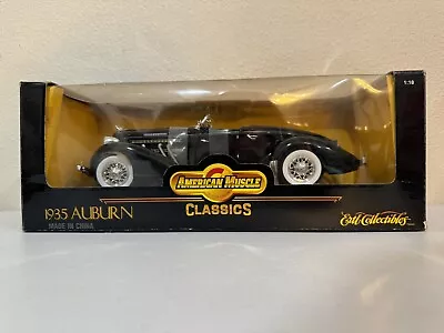 Ertl American Muscle Classics 1935 Auburn 851  Speedster 1/18 NIB • $49