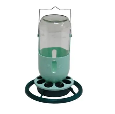 £9.95 • Buy Glass Mine Lamp Feeder/Drinker - 1L/1Kg For Aviary Finches, Canary Budgies Birds