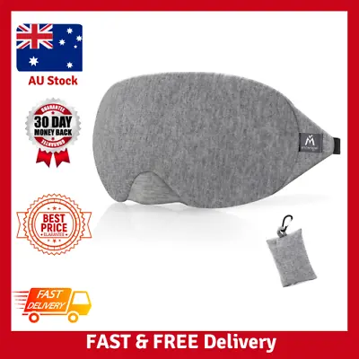 $13.25 • Buy New Sleeping Eye Mask New Design Light Blocking Sleep-Mask-Soft-Comfortable Grey