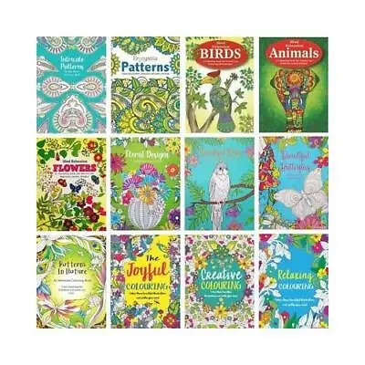 Detailed Colouring Books For Grown Ups   • £4.74