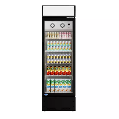 Merchandiser Commercial Refrigerator Glass Door Cooler Display Beverage 17 Cu.Ft • $858