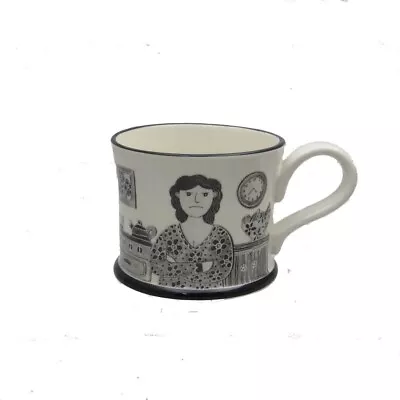 £18.99 • Buy Moorland Pottery Mug Grumpy Old Woman Design