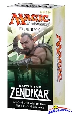 MTG Magic The Gathering Battle For Zendikar Event Deck Factory Sealed W/10 RARES • $16.95