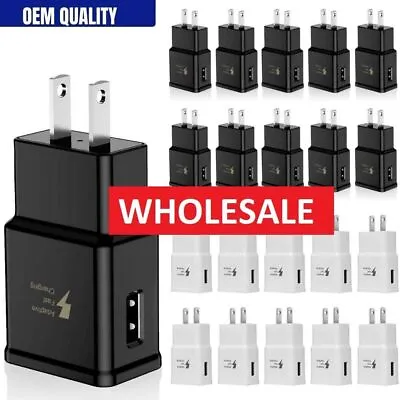 Wholesale Bulk Adaptive USB Fast Wall Charger Power Adapter For Samsung Galaxy • $3.99