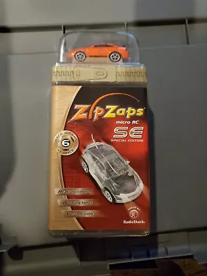  Stock Radio Shack ZipZaps Micro RC  Car Ford Mustang Mach 1 Red Special Edition • $60