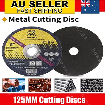 50-Piece Cutting Discs 5  125mm Angle Grinder Thin Cut Off Wheel Metal Disc Tool • $28.69