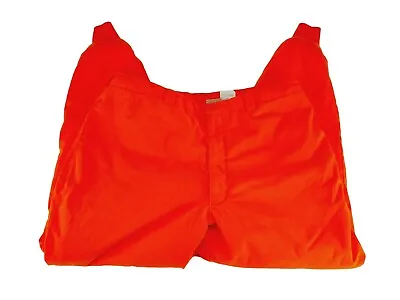 Vintage Woolrich Blaze Orange Thermoloft Insulated Hunting Cold Pants Men's XL • $14.22