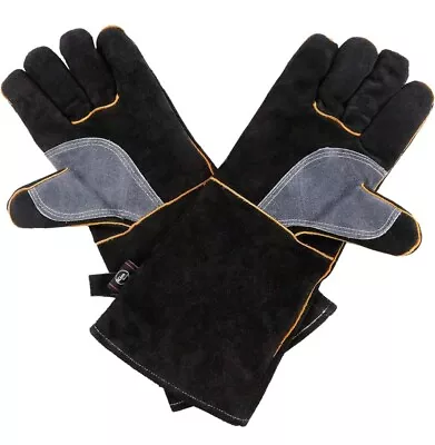 14  TIG MIG Welding Gloves Heat Resistant BBQ MIG TIG Welder Fireworks • £10.99