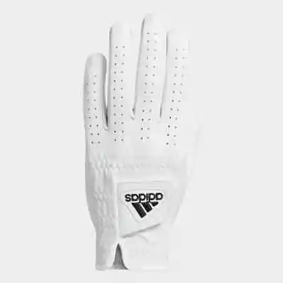 Adidas Men's Ultimate Leather Golf Glove / White Black / RRP £18 • £8.40