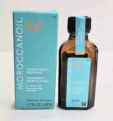 Moroccanoil Hair Treatment Oil 1.7 Oz For Fine Or Light Colored Hair NEW • $29.99