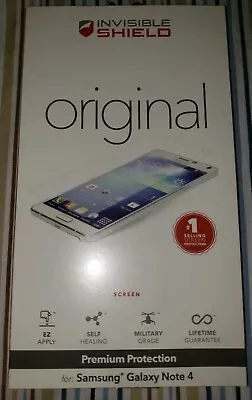 Zagg Invisible Shield Samsung Galaxy Note 4 • $5